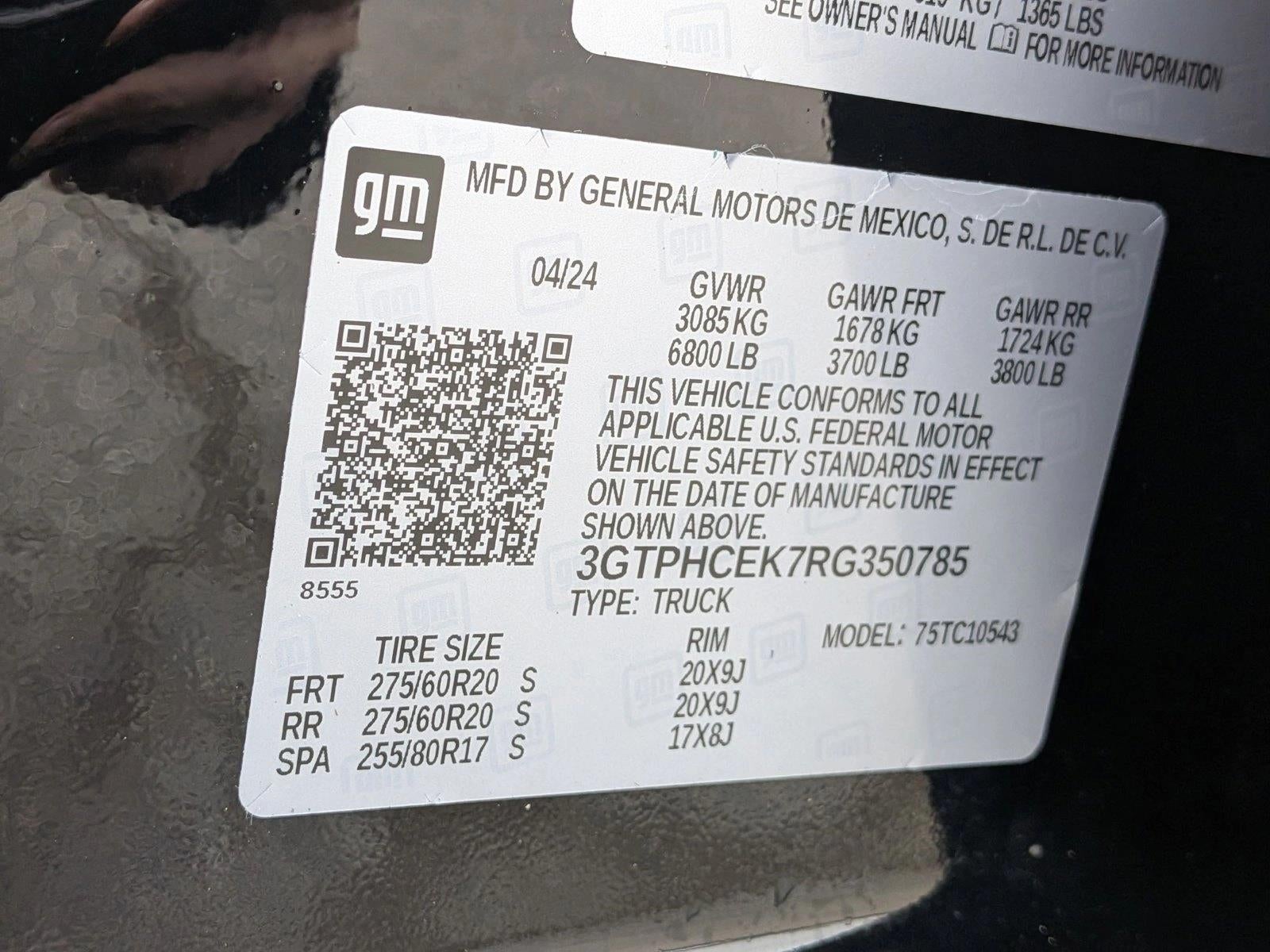 2024 GMC Sierra 1500 Crew Cab Short Box 2-Wheel Drive Elevation