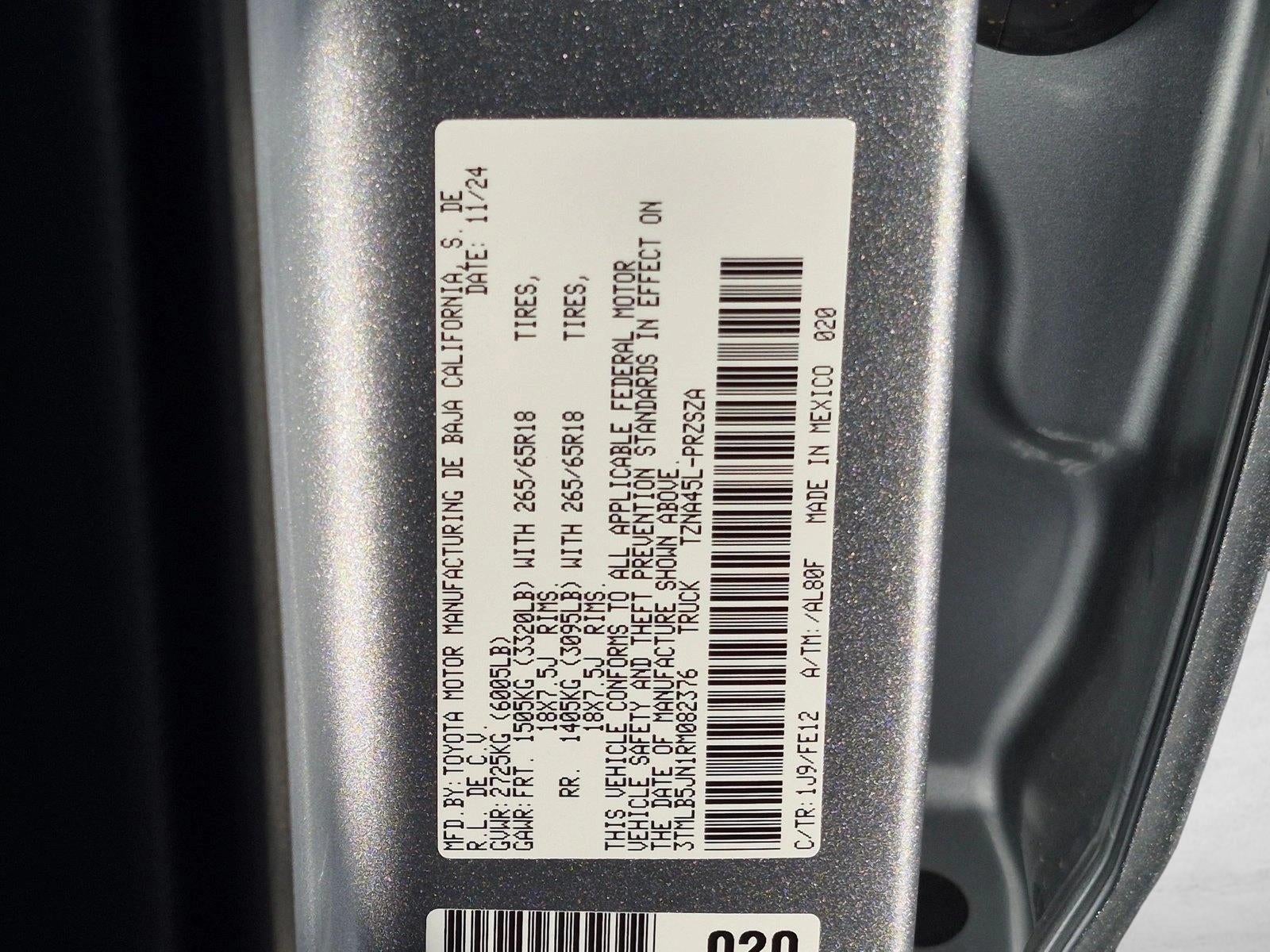 2024 Toyota Tacoma 4WD 4WD TRD Sport Double Cab 5' Bed AT (Natl)
