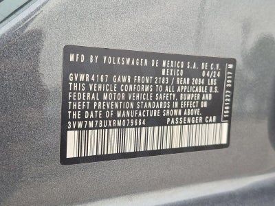 2024 Volkswagen Jetta SE Auto