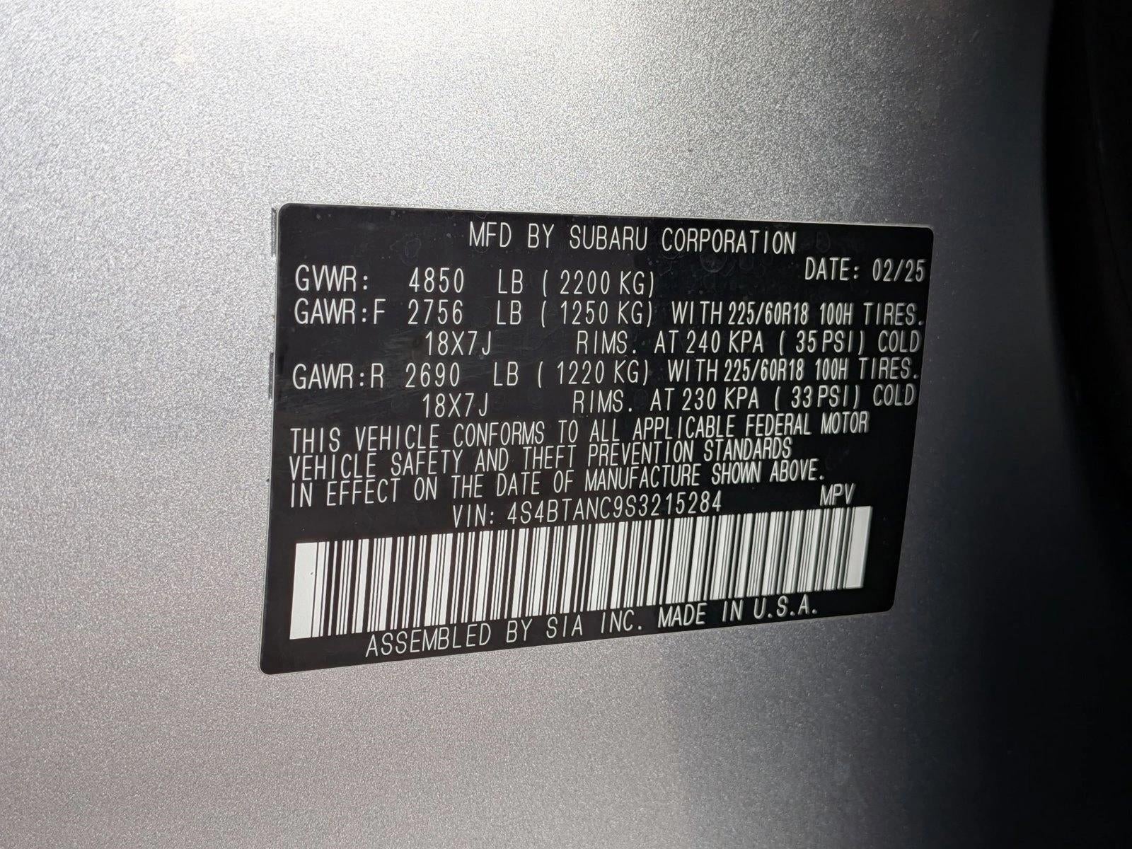 2025 Subaru Outback Limited AWD