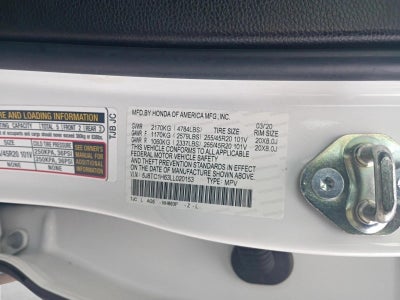 2020 Acura RDX FWD w/A-Spec Pkg