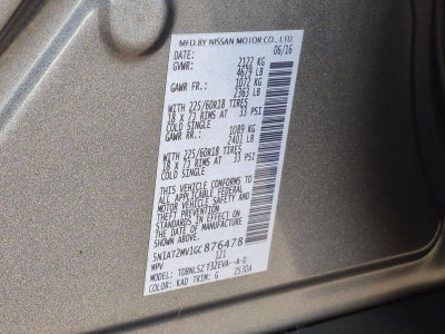 2016 Nissan Rogue AWD 4dr SL