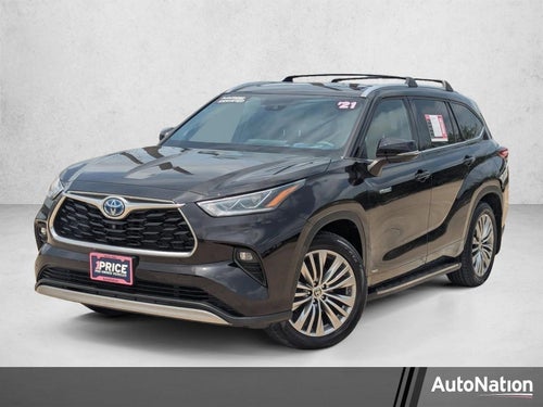 2021 Toyota Highlander Hybrid Platinum AWD (Natl)
