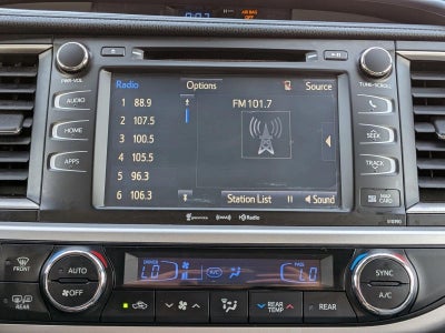 2019 Toyota Highlander XLE V6 AWD (Natl)