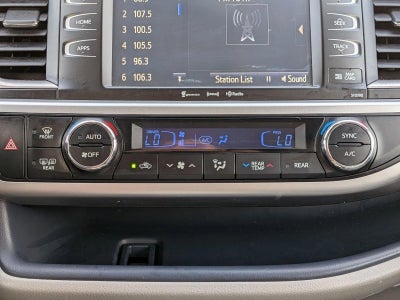 2019 Toyota Highlander XLE V6 AWD (Natl)