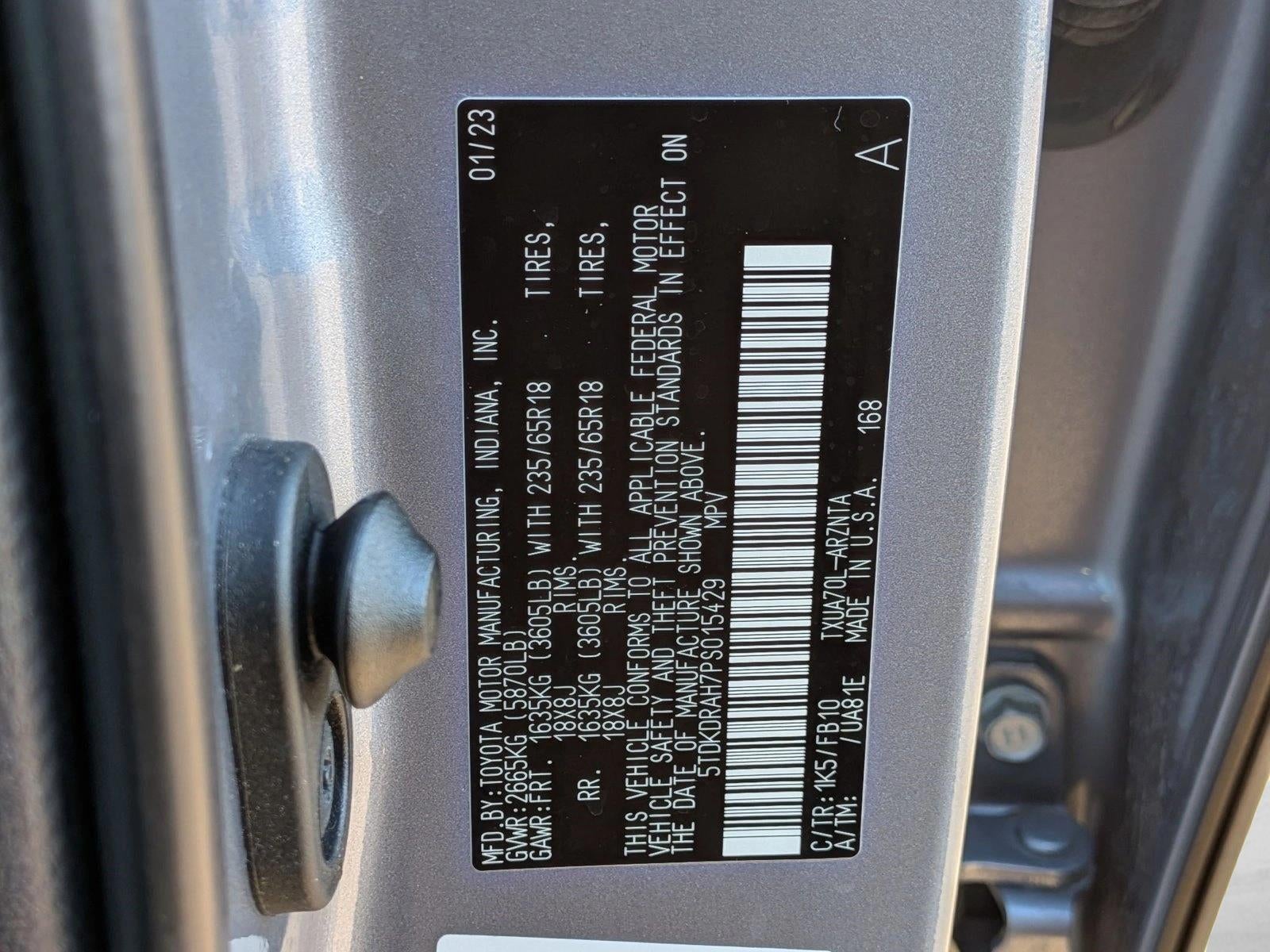 2023 Toyota Highlander LE FWD (GS)