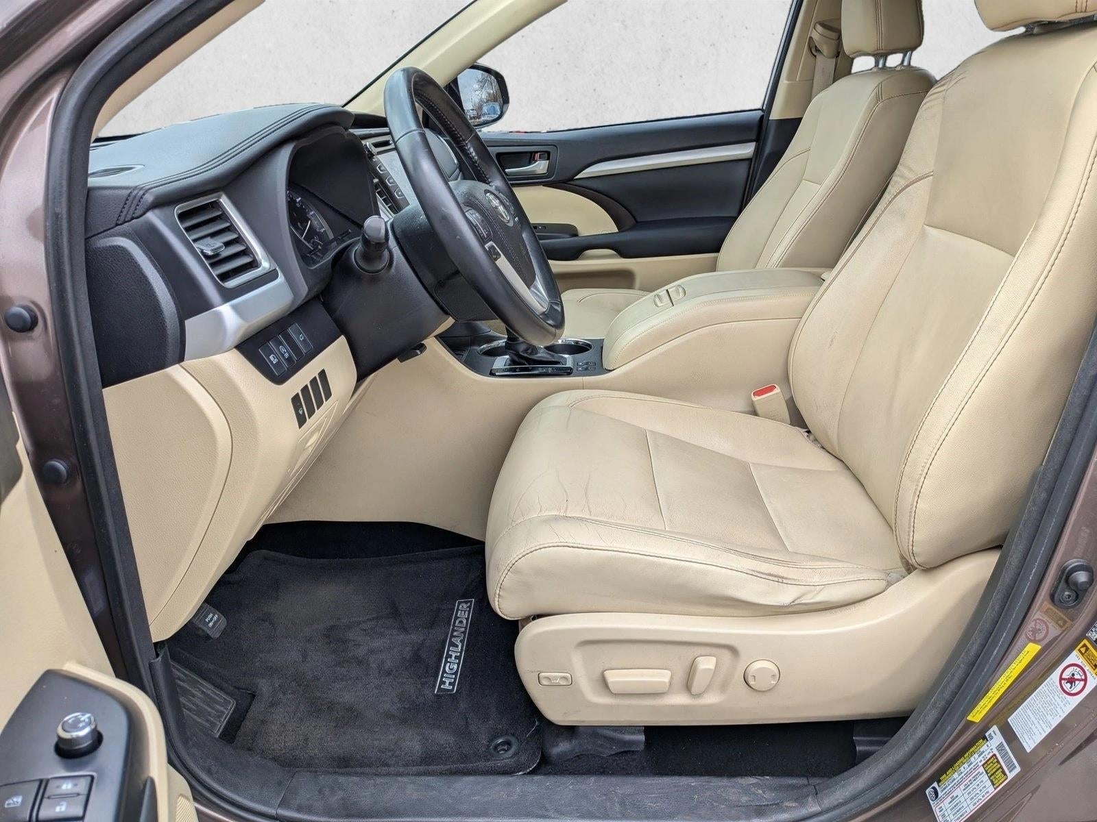 2017 Toyota Highlander XLE V6 FWD (Natl)