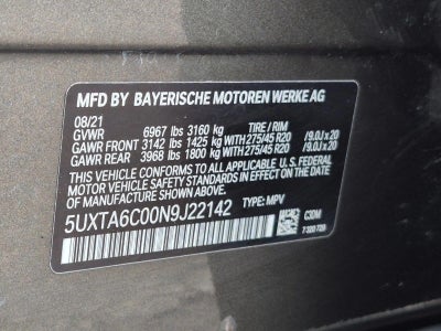 2022 BMW X5 PHEV Plug-In Hybrid