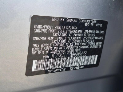 2021 Subaru Forester Sport CVT