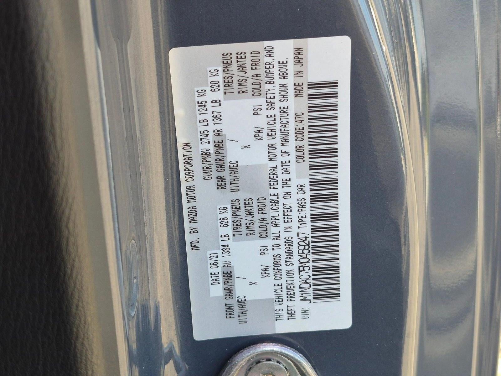 2021 Mazda Mazda MX-5 Miata Club Manual