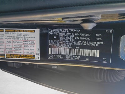 2022 Toyota 4Runner TRD Off Road Premium 4WD (Natl)