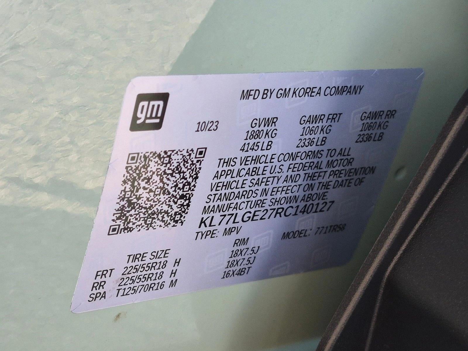 2024 Chevrolet Trax FWD 4dr 1RS