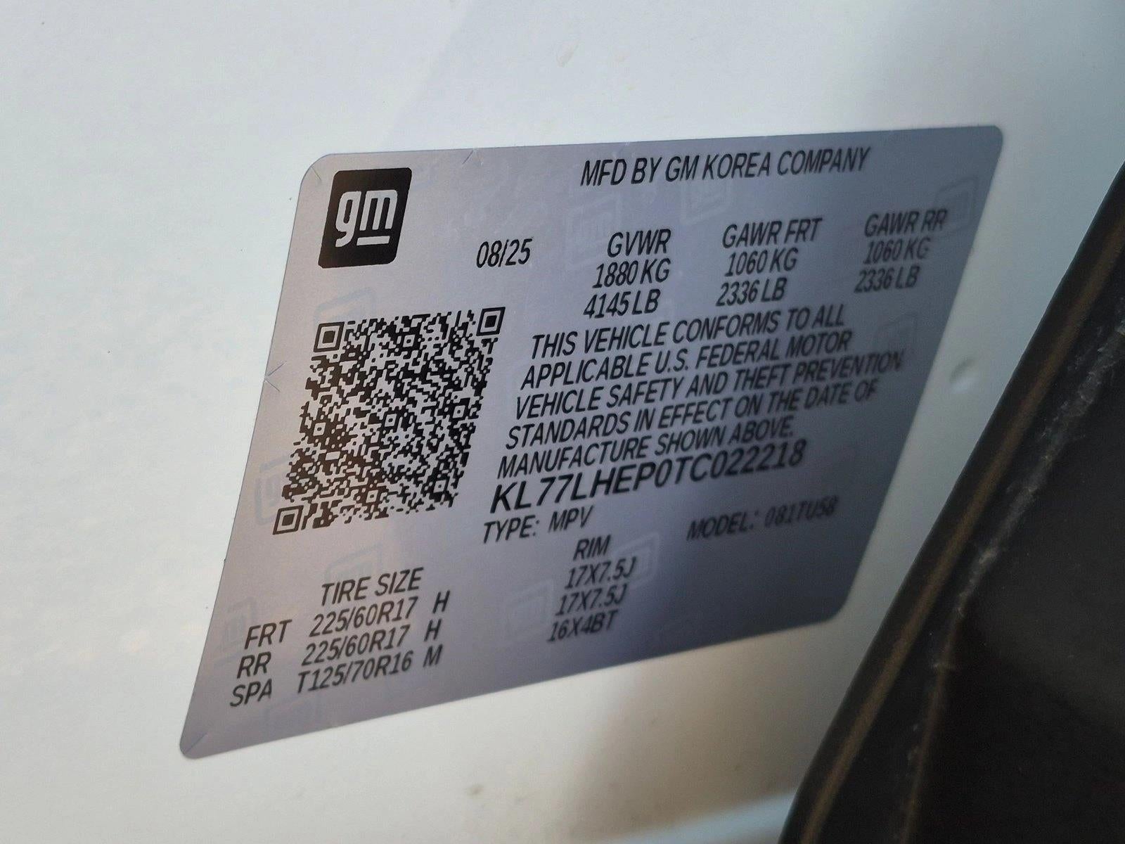 2026 Chevrolet Trax FWD 4dr LT