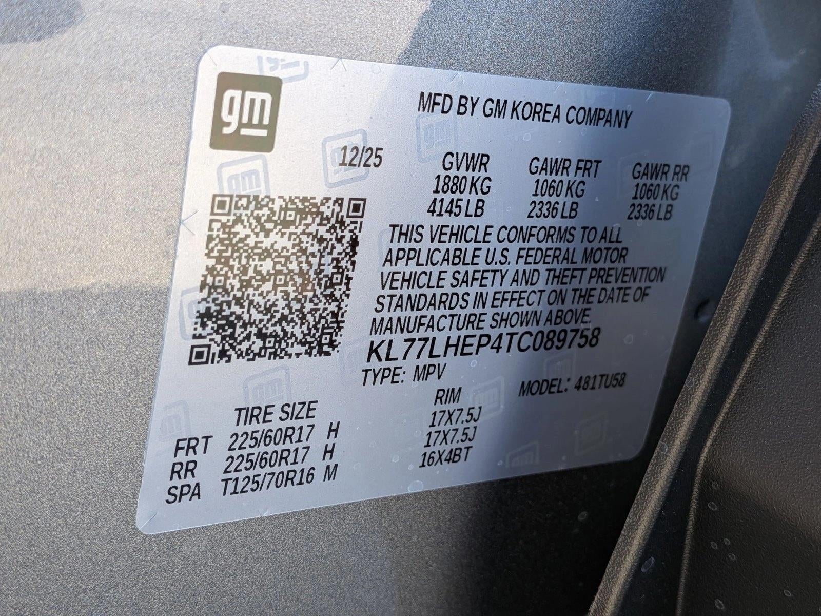 2026 Chevrolet Trax FWD 4dr LT