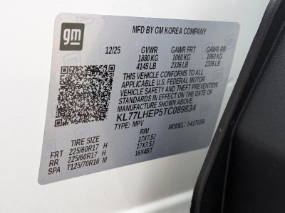 2026 Chevrolet Trax FWD 4dr LT