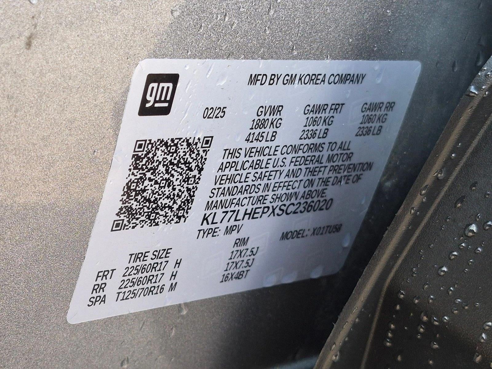2025 Chevrolet Trax FWD 4dr LT