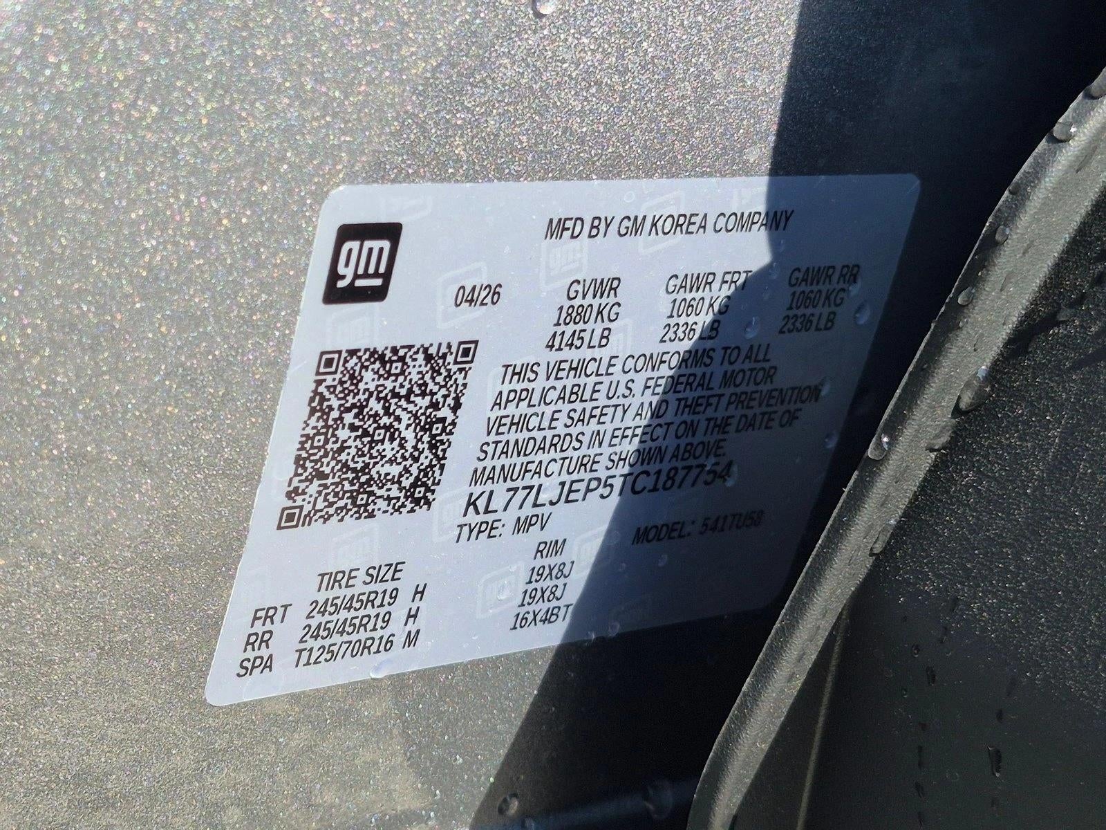 2026 Chevrolet Trax FWD 4dr 2RS