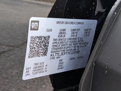 2026 Chevrolet Trax FWD 4dr 2RS