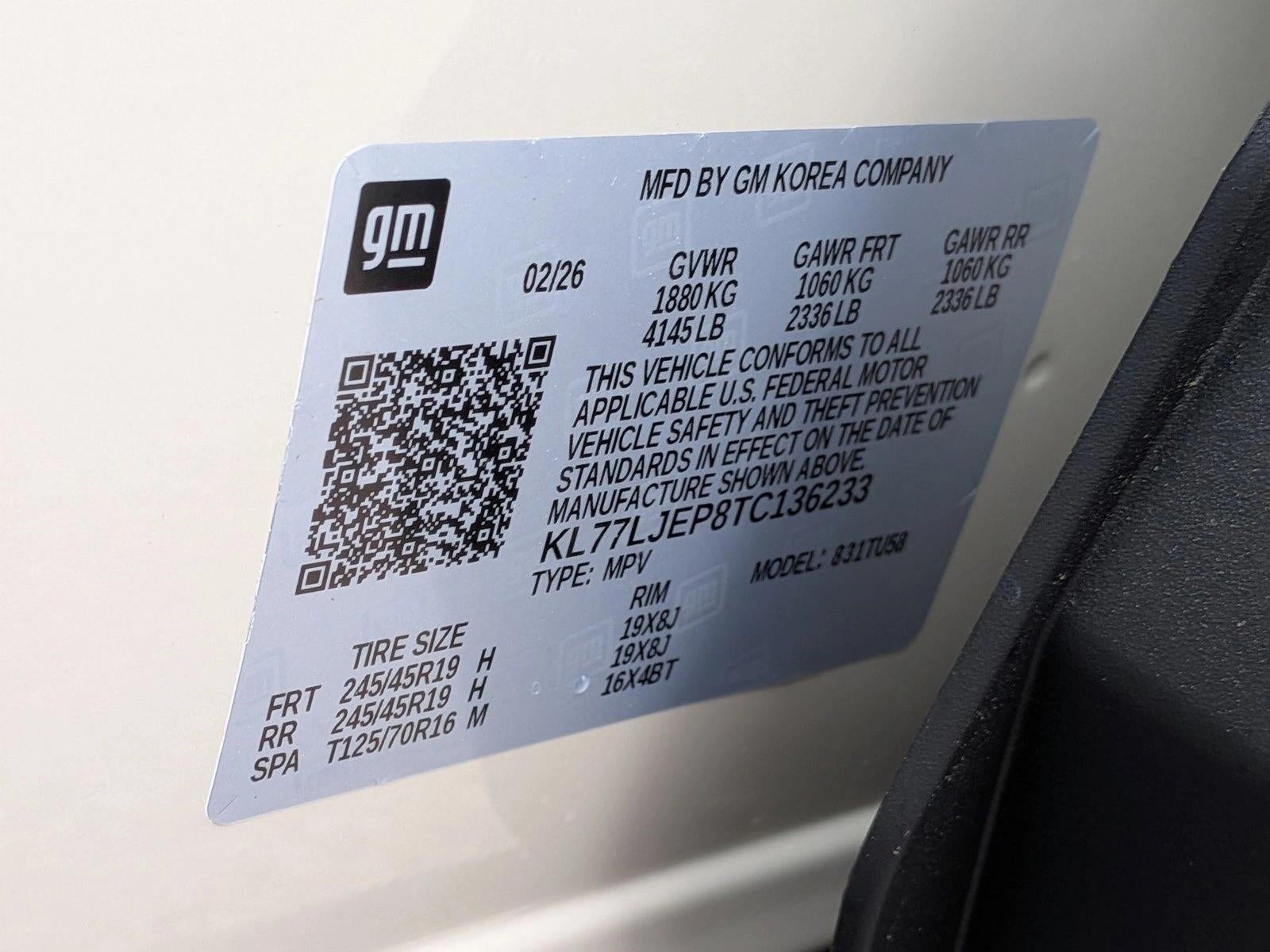 2026 Chevrolet Trax FWD 4dr 2RS