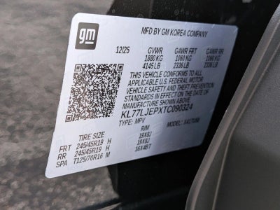 2026 Chevrolet Trax FWD 4dr 2RS