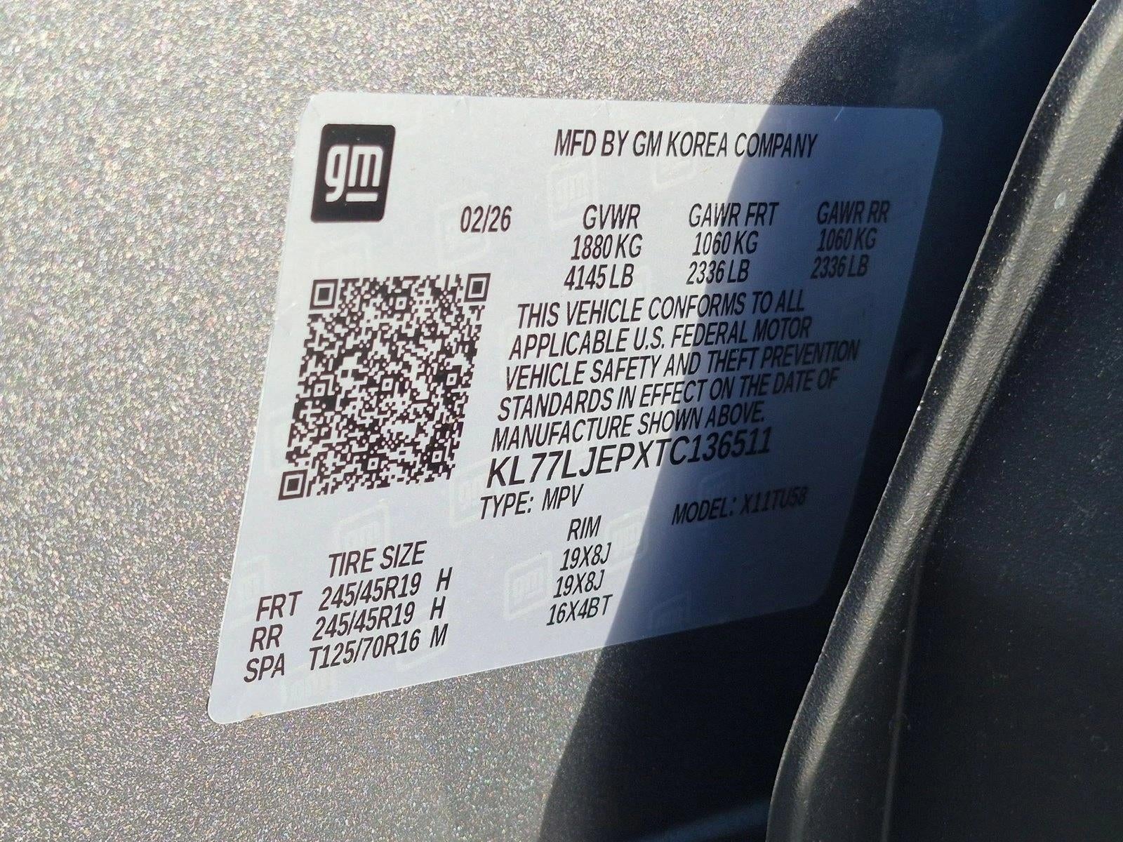 2026 Chevrolet Trax FWD 4dr 2RS