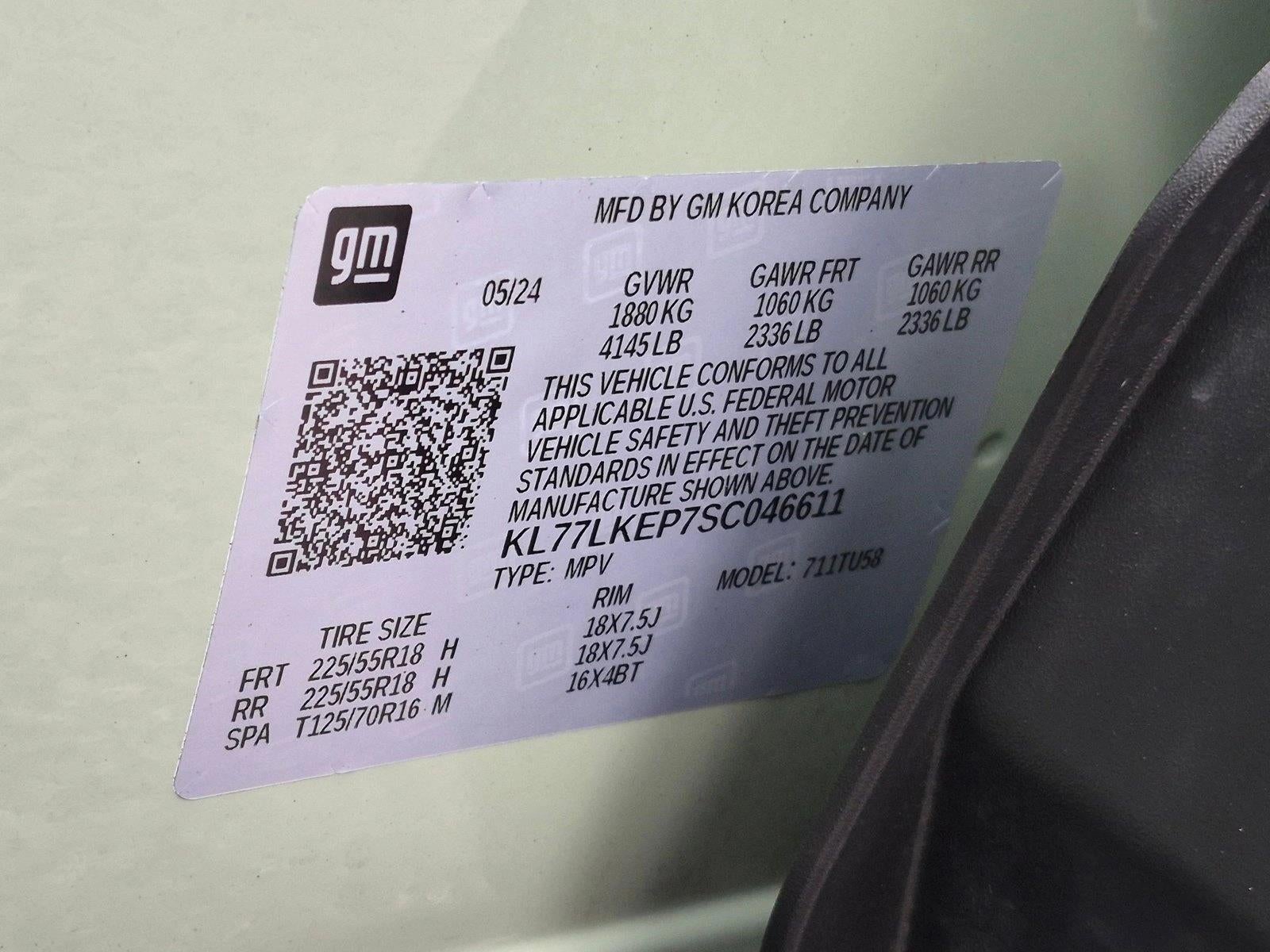 2025 Chevrolet Trax FWD 4dr ACTIV