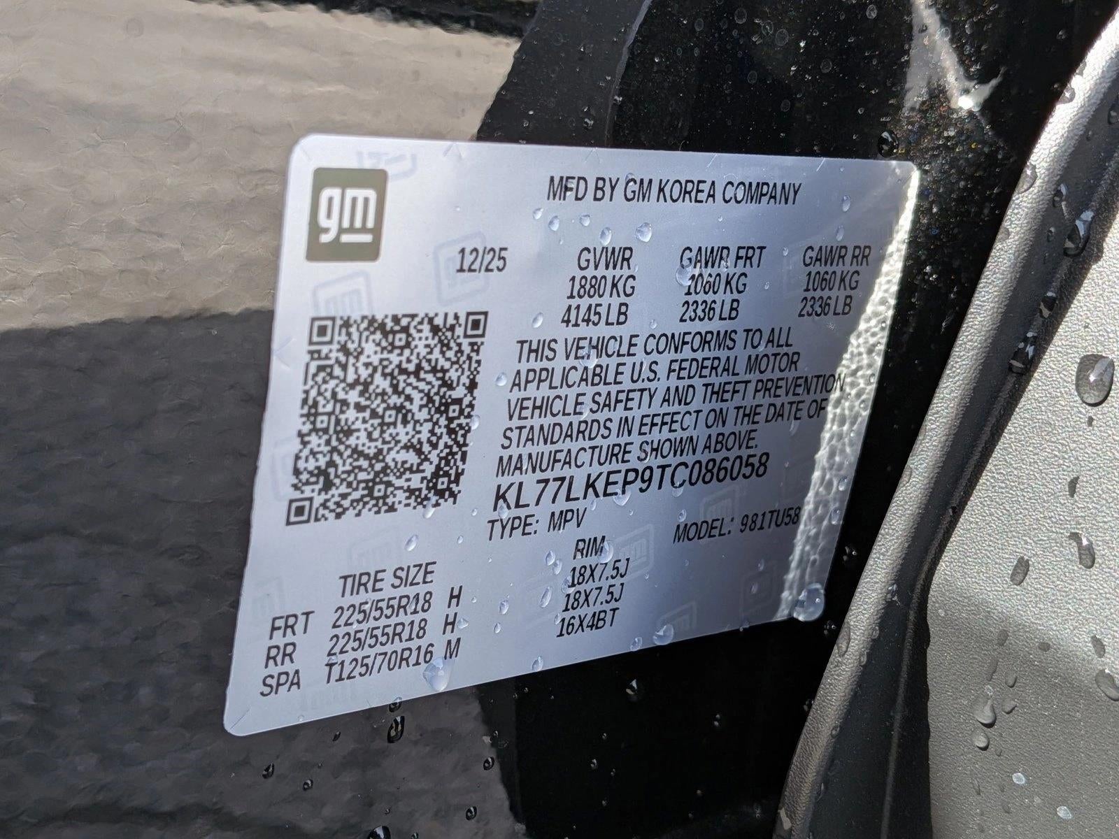 2026 Chevrolet Trax FWD 4dr ACTIV