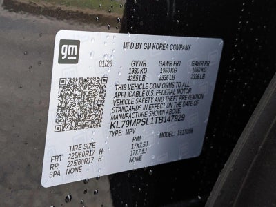 2026 Chevrolet Trailblazer FWD 4dr LT