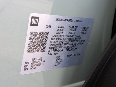 2026 Chevrolet Trailblazer FWD 4dr LT