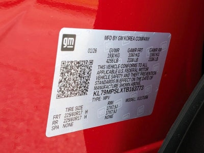 2026 Chevrolet Trailblazer FWD 4dr LT