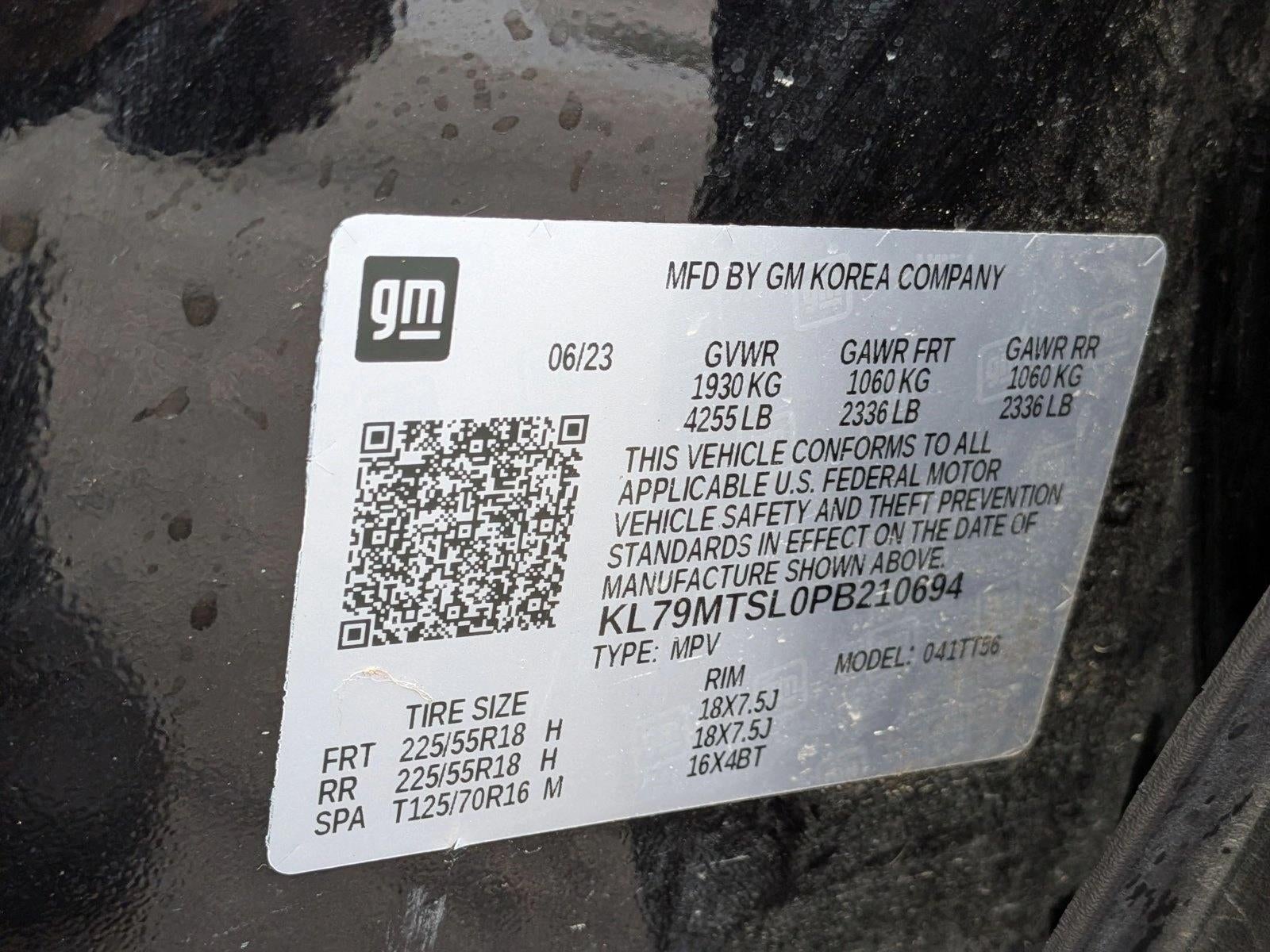 2023 Chevrolet Trailblazer FWD 4dr RS