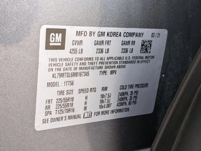 2021 Chevrolet Trailblazer FWD 4dr RS