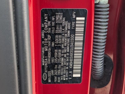 2025 Hyundai Kona SEL AWD