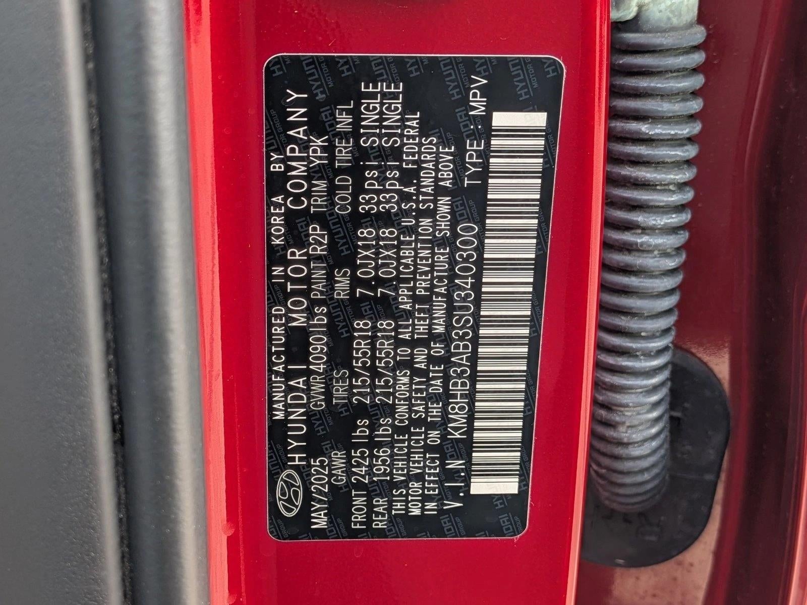 2025 Hyundai Kona SEL AWD