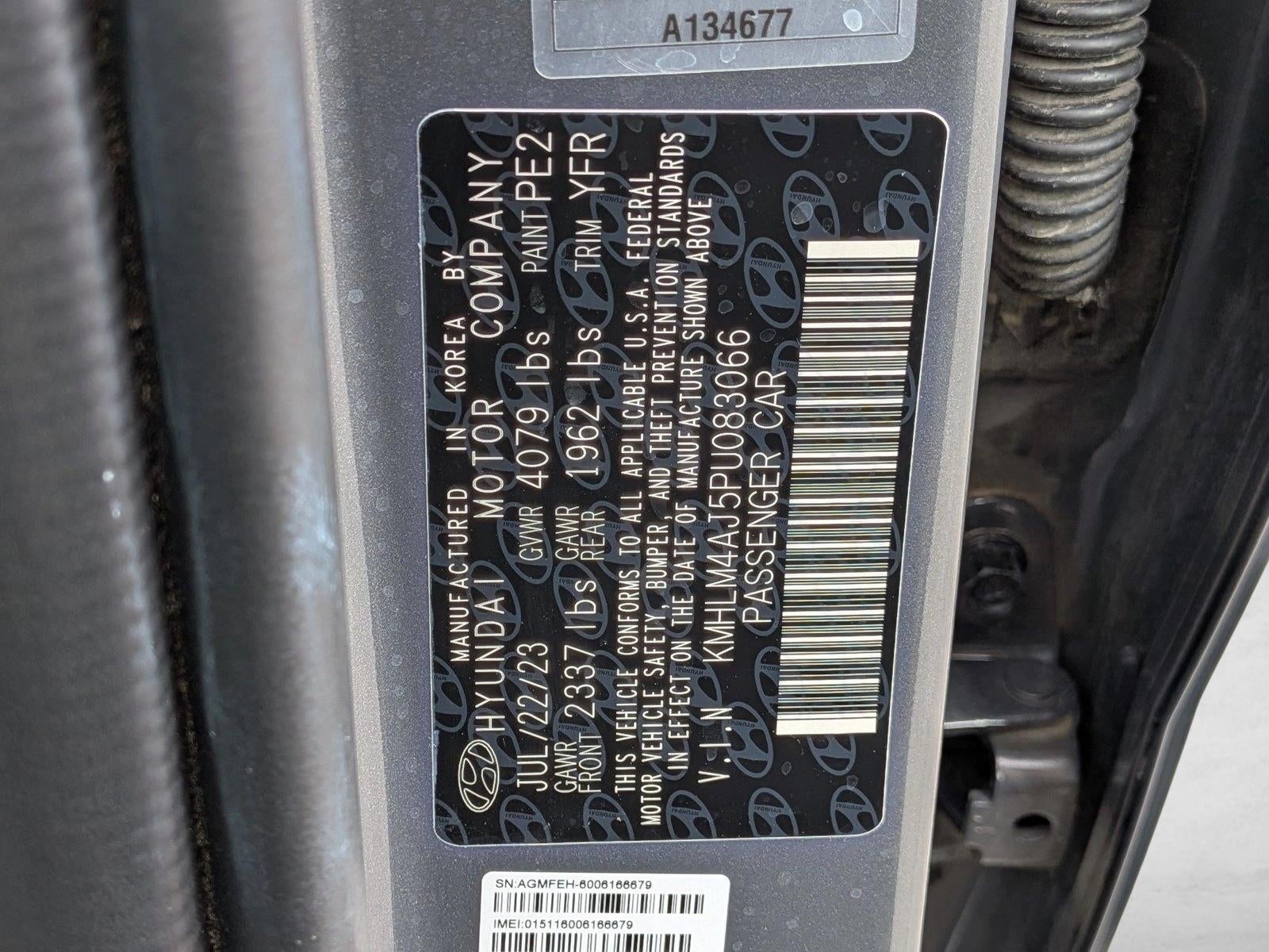 2023 Hyundai Elantra Hybrid Blue DCT