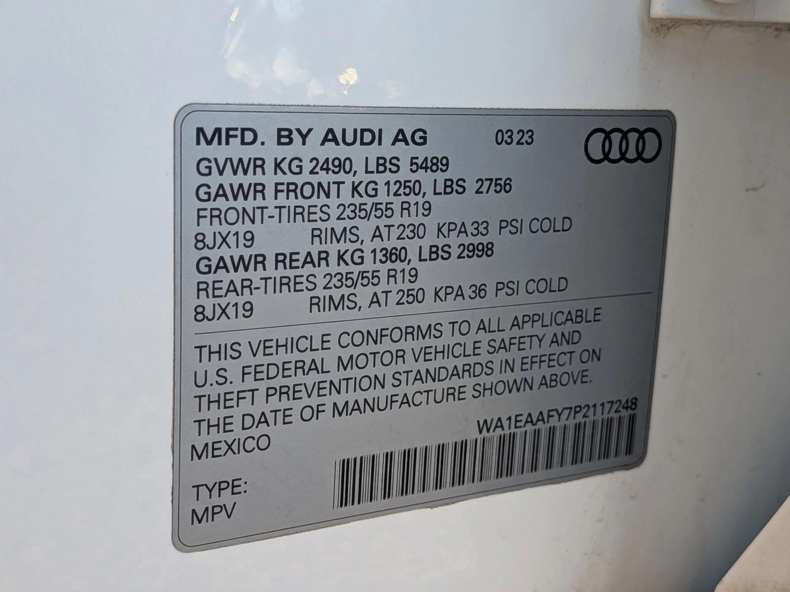 2023 Audi Q5 S line Premium Plus 45 TFSI quattro