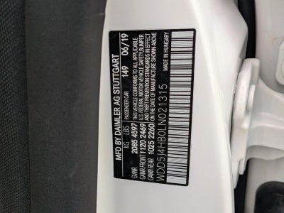 2020 Mercedes-Benz CLA CLA 250 4MATIC® Coupe