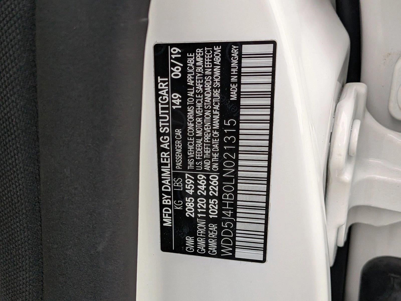 2020 Mercedes-Benz CLA CLA 250 4MATIC® Coupe