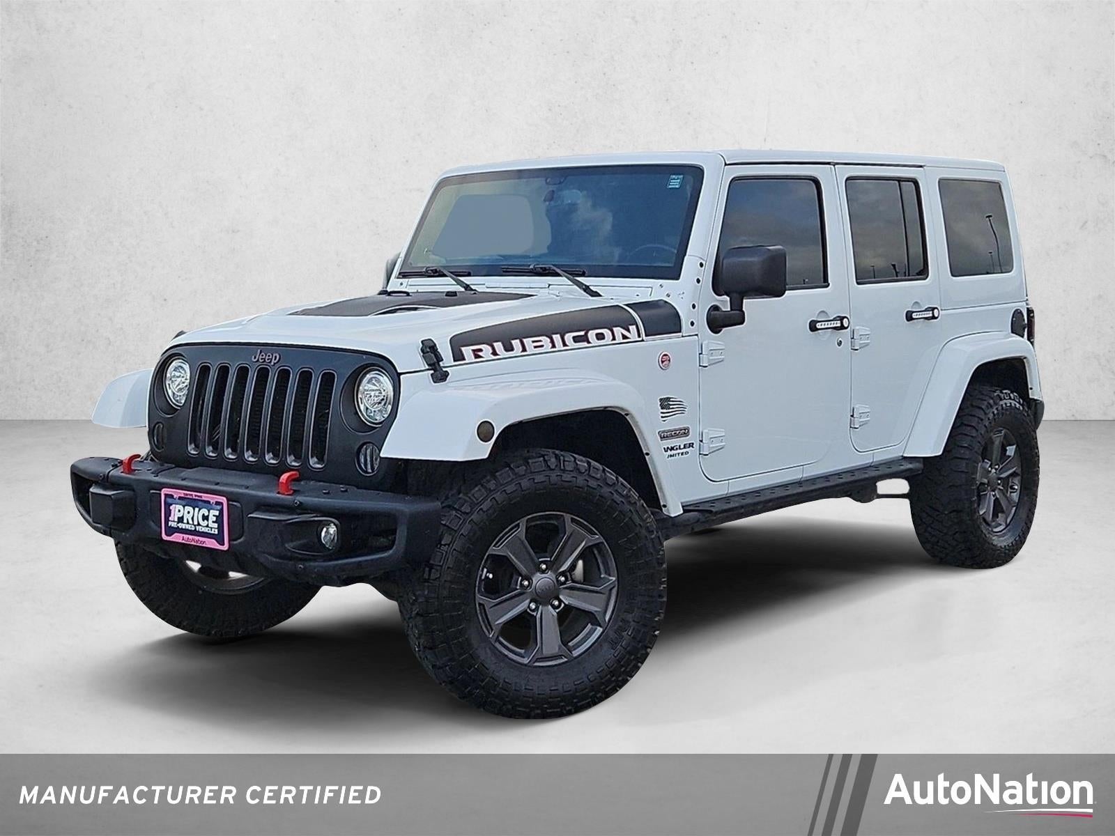 2017 Jeep Wrangler Unlimited Rubicon Recon 4x4