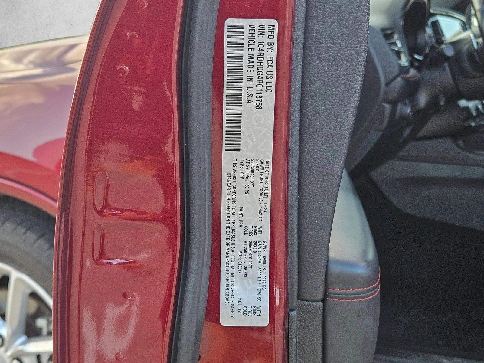 2024 Dodge Durango GT Plus RWD