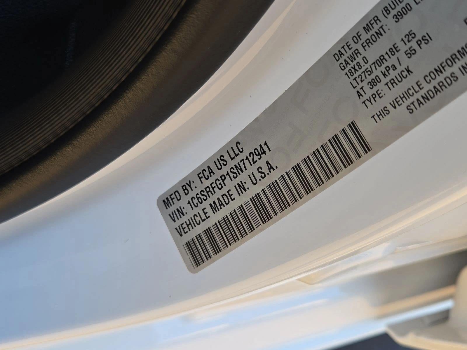 2025 RAM 1500 Warlock