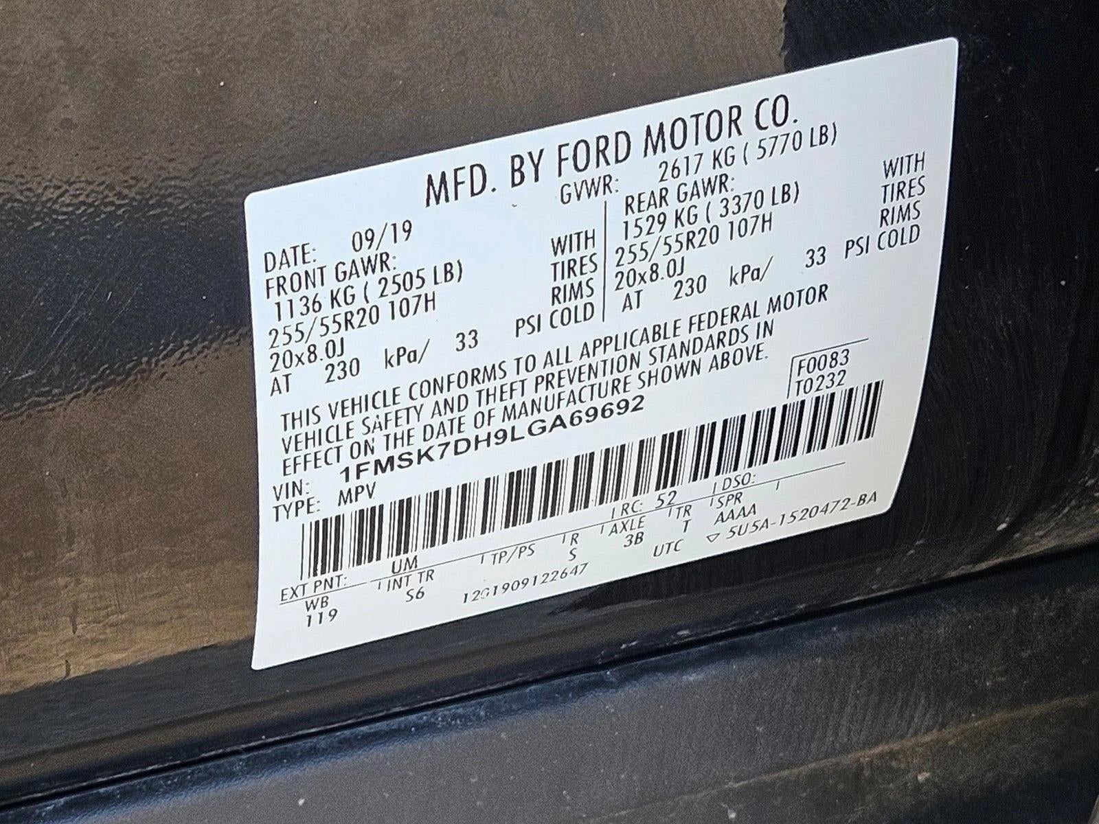 2020 Ford Explorer XLT