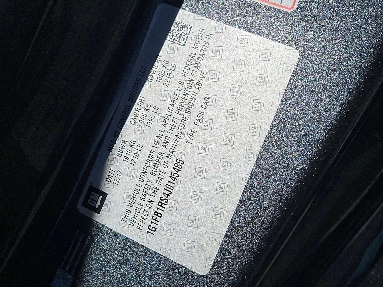 2018 Chevrolet Camaro 1LT