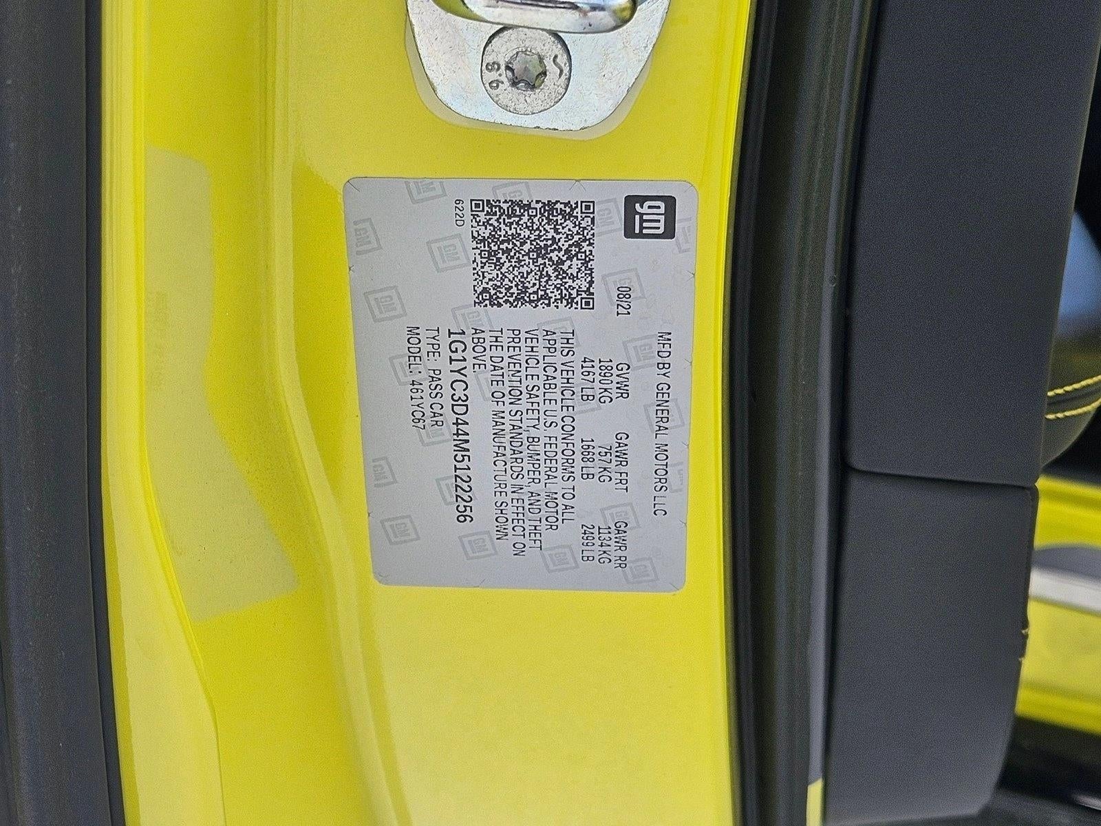 2021 Chevrolet Corvette Stingray 3LT