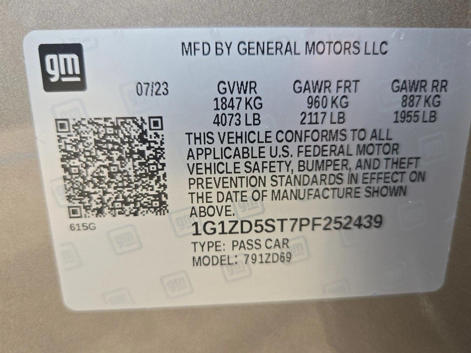 2023 Chevrolet Malibu LT