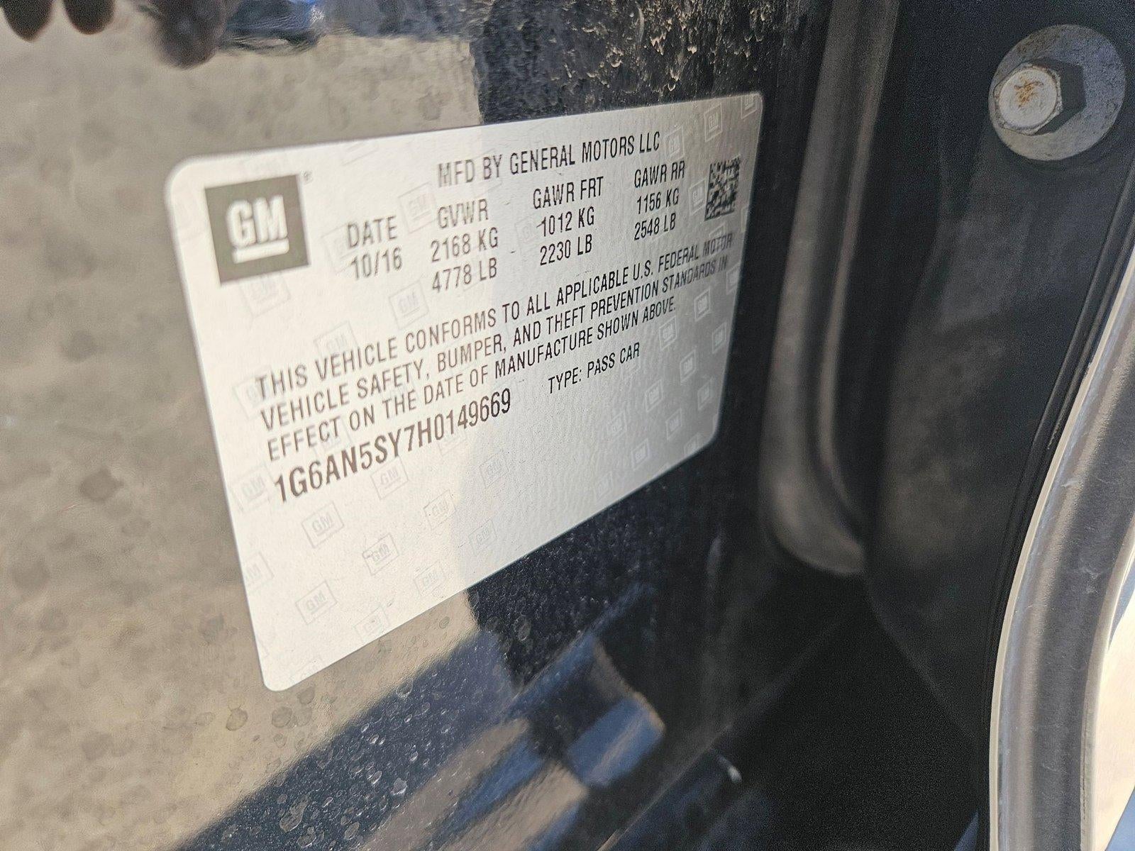 2017 Cadillac ATS-V Base