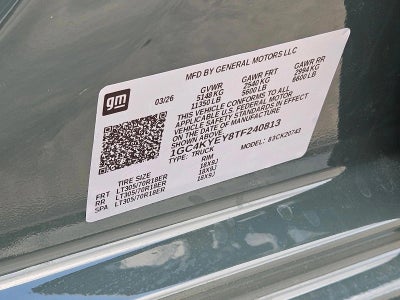 2026 Chevrolet Silverado 2500 HD ZR2