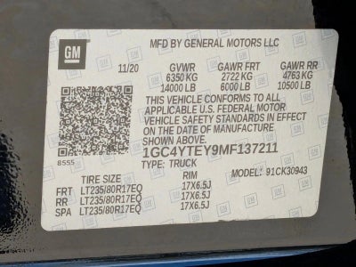 2021 Chevrolet Silverado 3500 HD LT