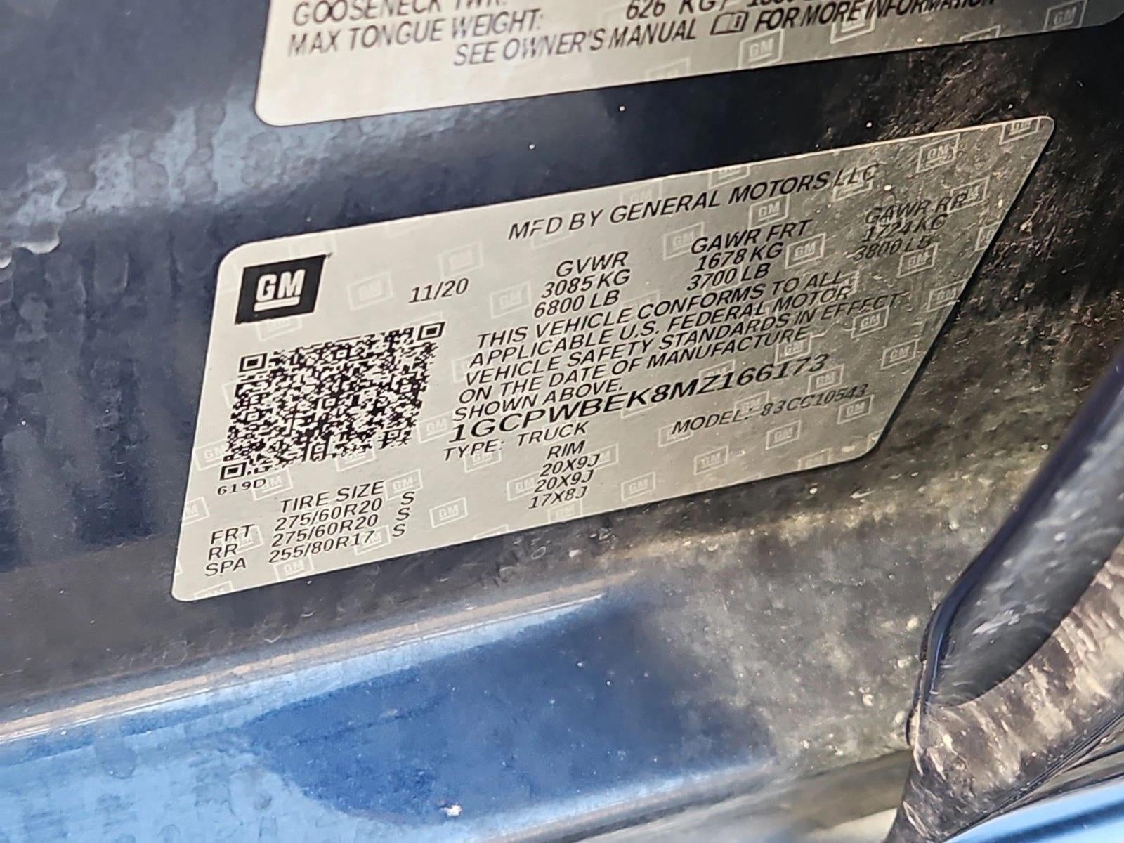 2021 Chevrolet Silverado 1500 Custom