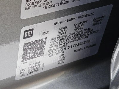 2026 Chevrolet Silverado 1500 LT